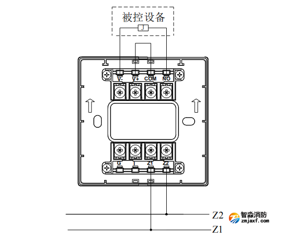 GST-LD-8365H輸入/輸出模塊接線圖