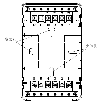 GST-HX-MN100C(Ex)防爆火災聲光警報器底殼示意圖