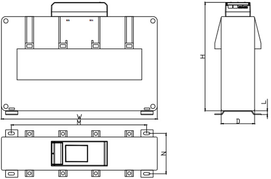 DH-GSTN5300/22F探測器傳感器外形示意圖